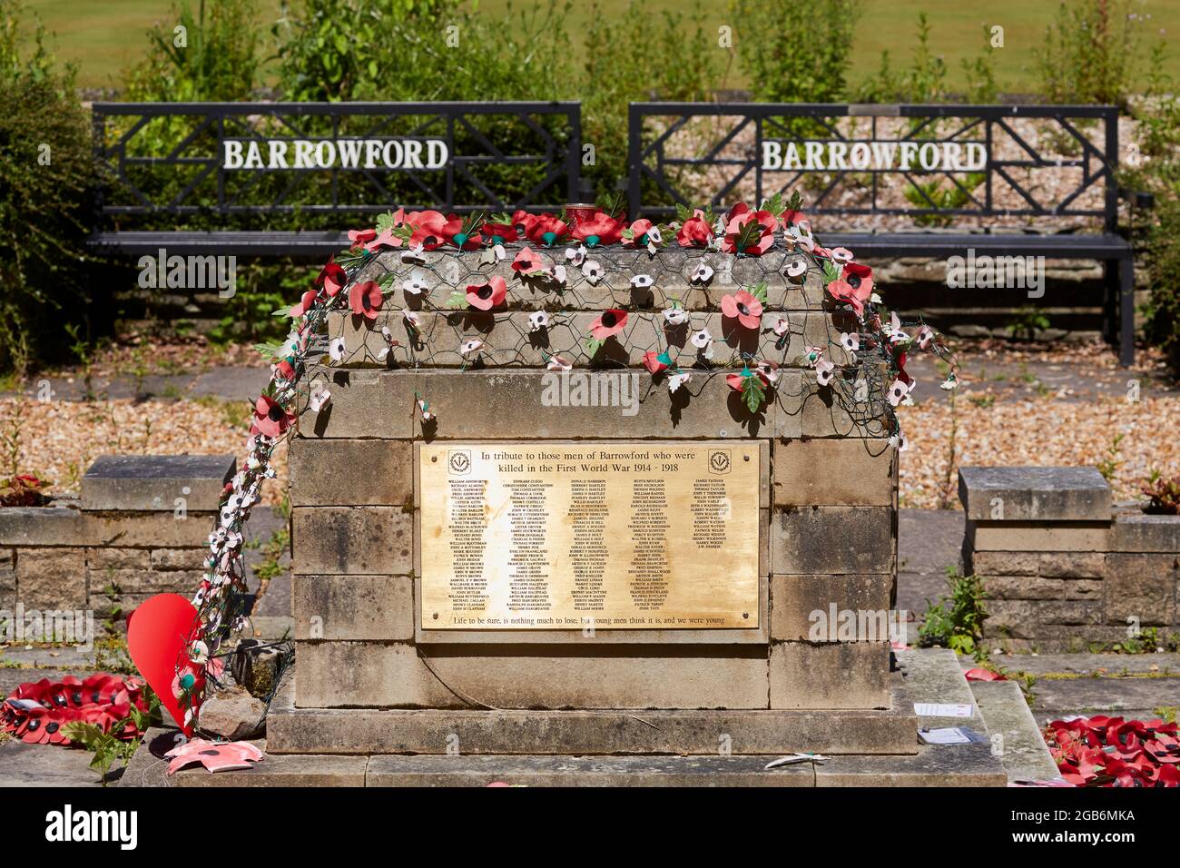 Barrowford village civil parish Pendle district of Lancashire, England