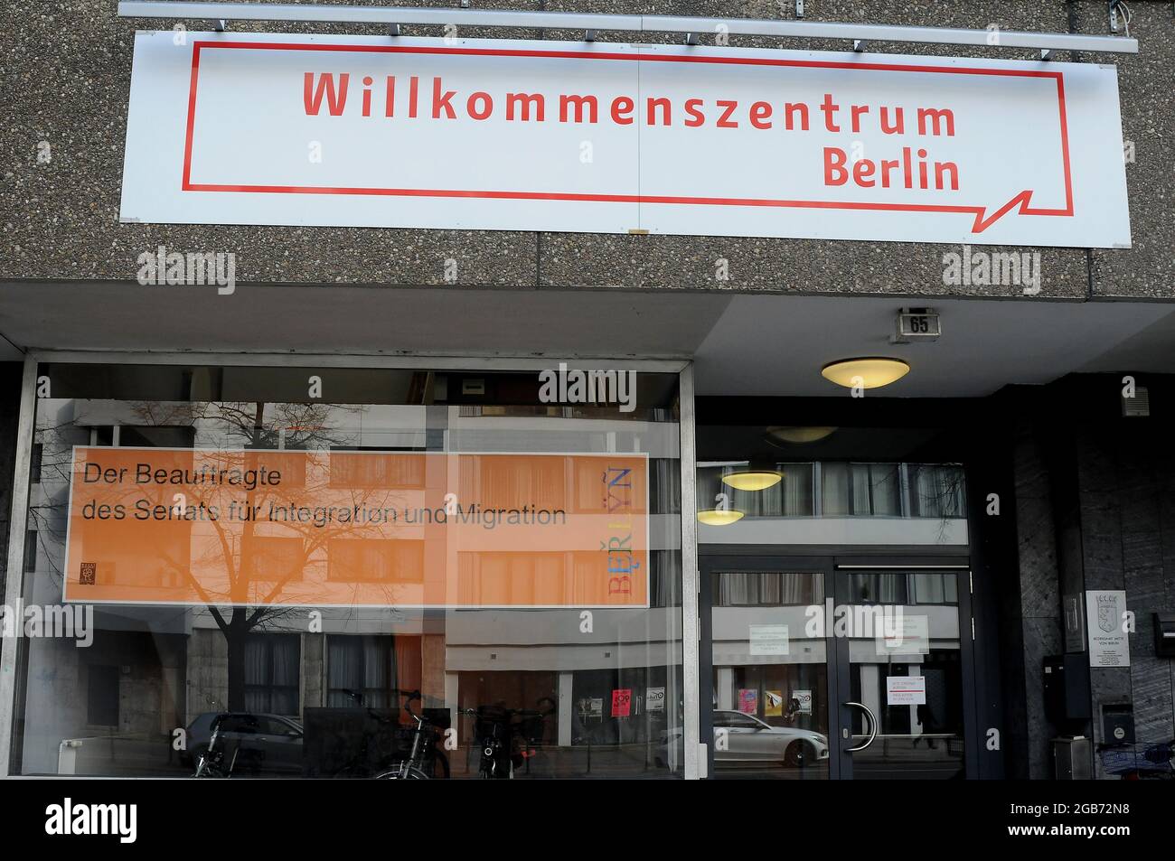 Berlin / Germany / 05  March 2019/  The commissioner of the Berlin Senate for Integration and Migration office in German capital Berin . (Photo..Francis Joseph Dean/Dean Pictures) Stock Photo