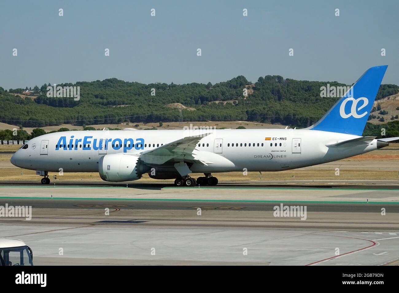 Air Europa Líneas Aéreas, S.A.U., branded as Air Europa (is the third-largest Spanish airline), Airbus A330-200 airplane Stock Photo