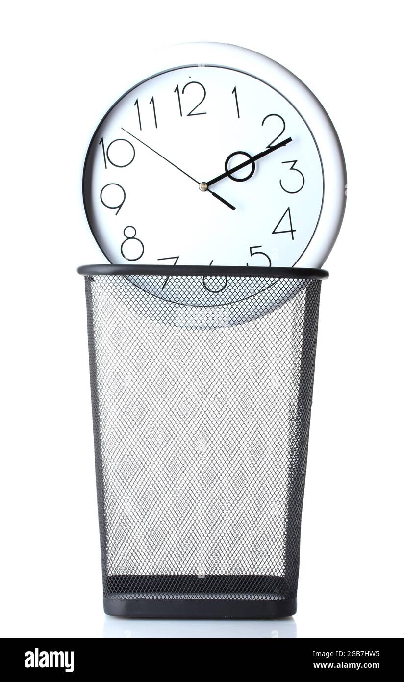 Alarm clock in bin hi-res stock photography and images - Alamy
