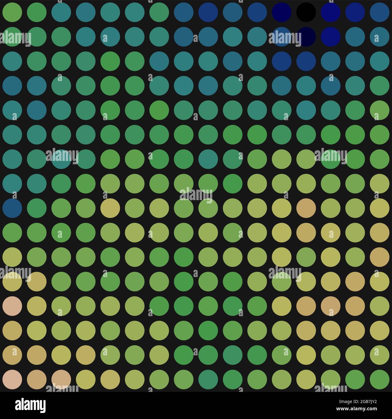 Abstract Geometrical color pixel generative art illustration Stock ...