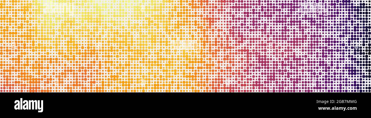 Abstract Geometrical color pixel generative art illustration Stock ...