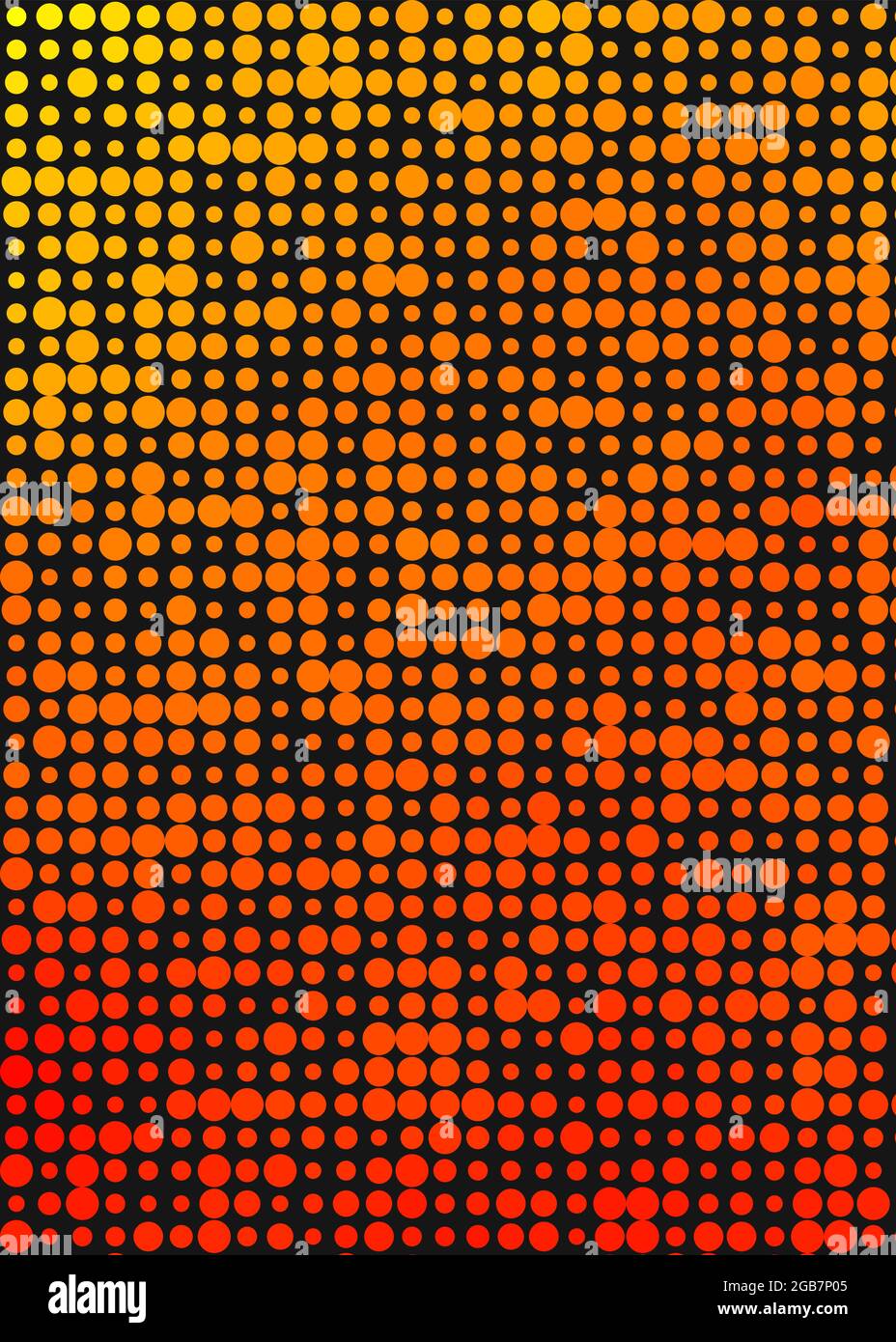 Abstract Geometrical color pixel generative art illustration Stock ...