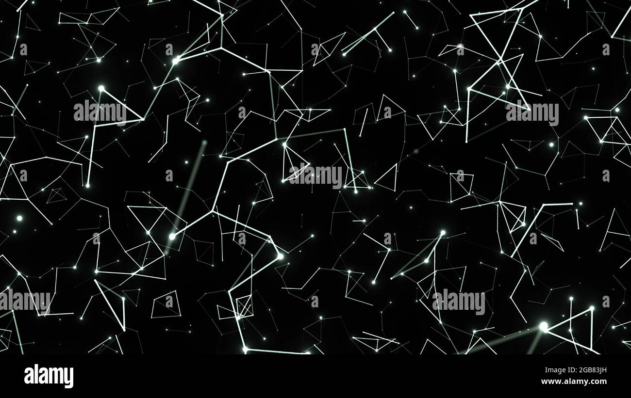 Abstract Plexus Technology Science And Engineering Stock Photo - Alamy