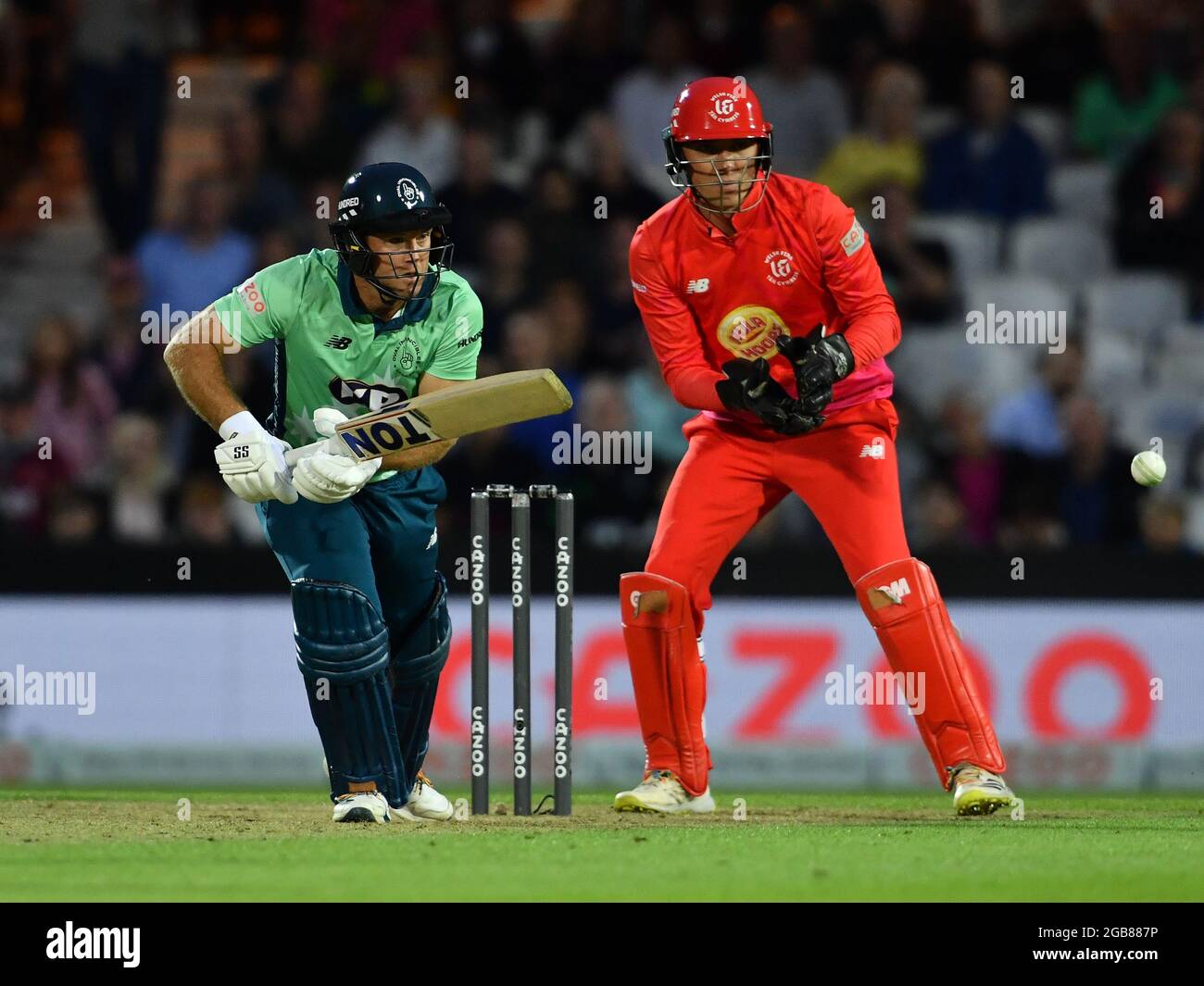 The Kia Oval London Uk Nd August Oval Invincibles Colin Ingram In Action During The