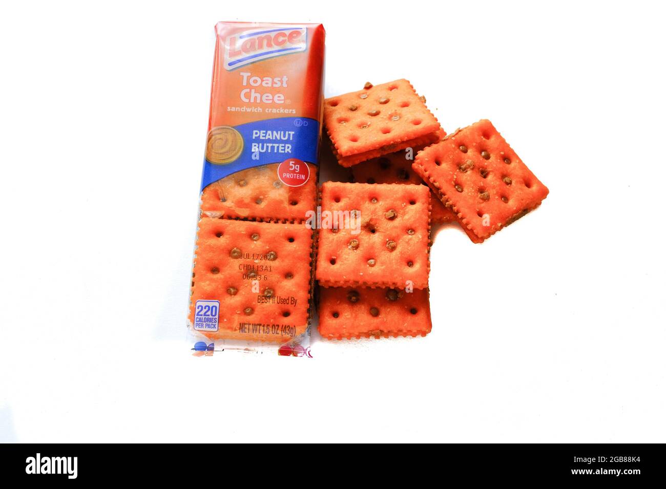 Lance Toast Chee Crackers Stock Photo Alamy