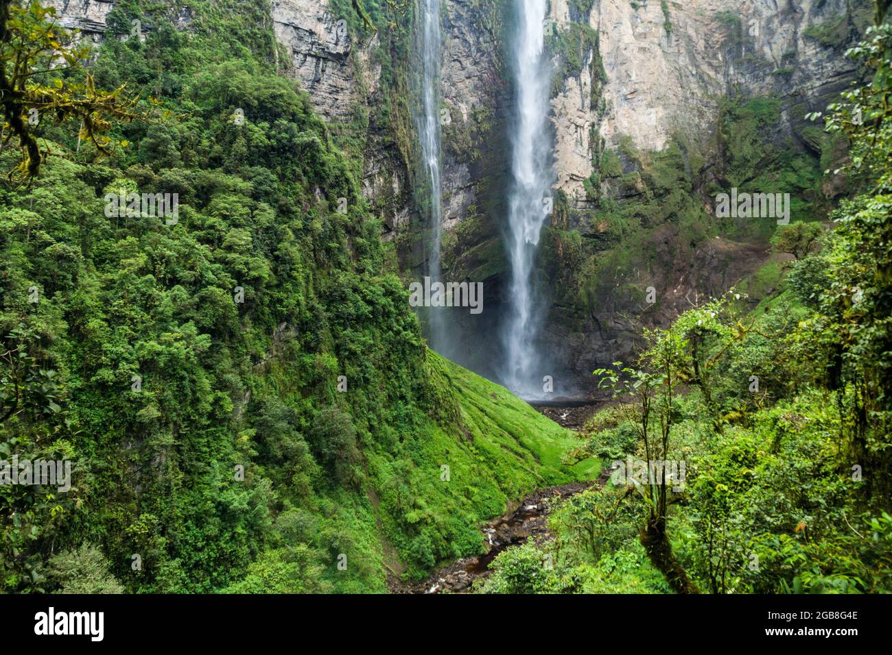 Catarata de Gocta - one of the highest waterfalls in the world ...