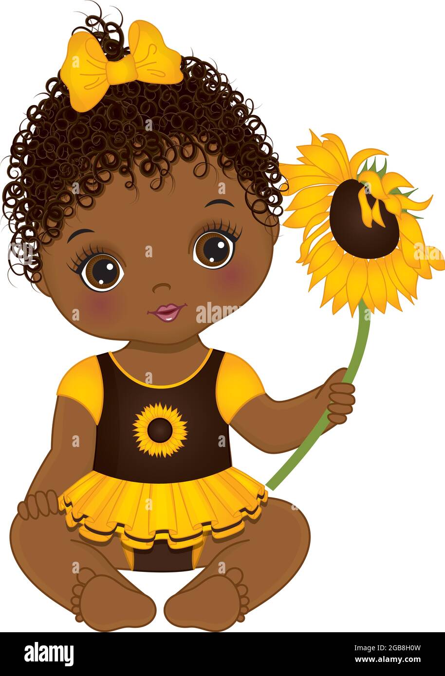 Free Free 103 Clipart Sunflower Afro Baby SVG PNG EPS DXF File