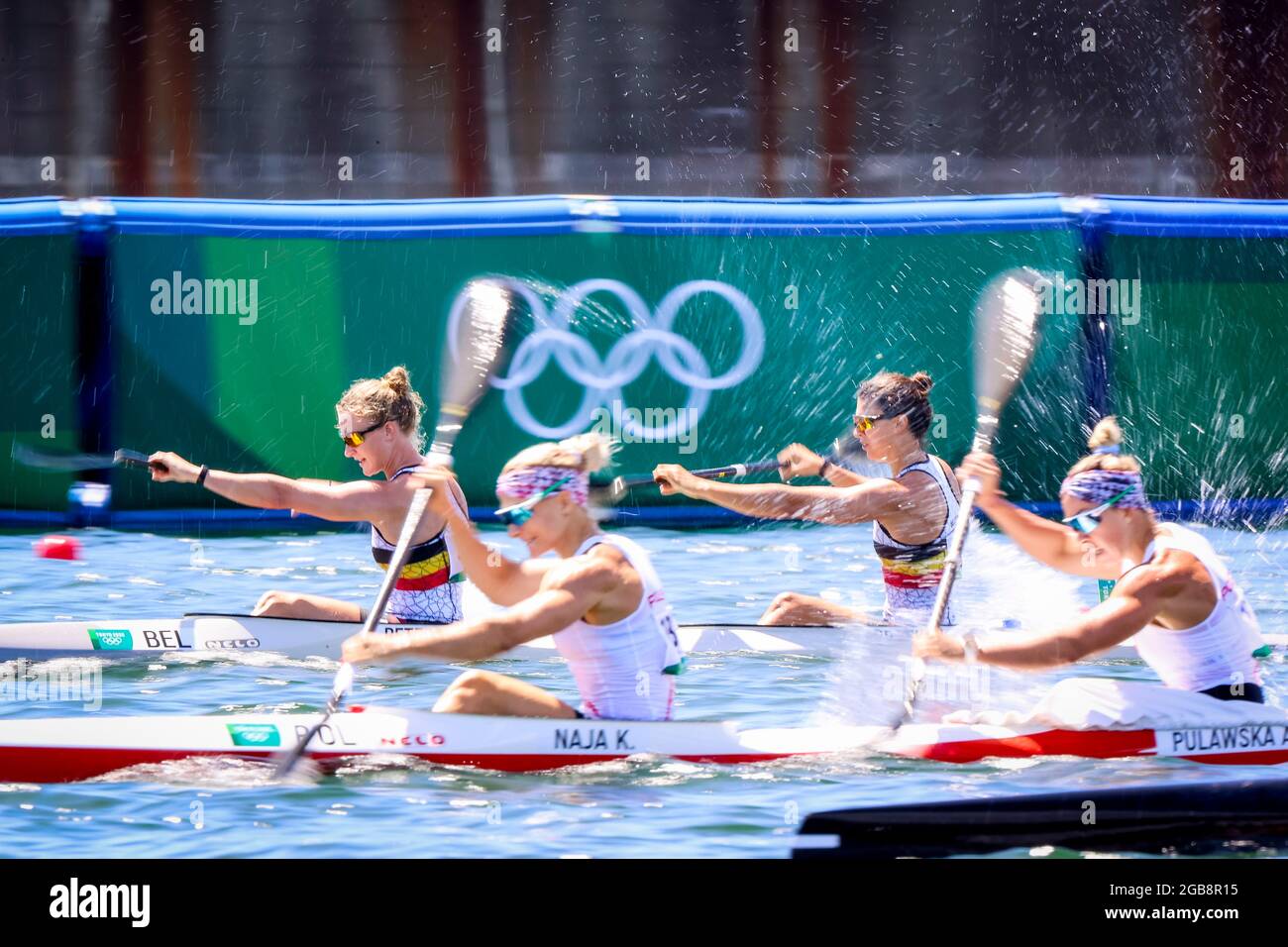 Belgian Hermien Peters and Belgian Lize Broekx pictured in action during the semi finals of