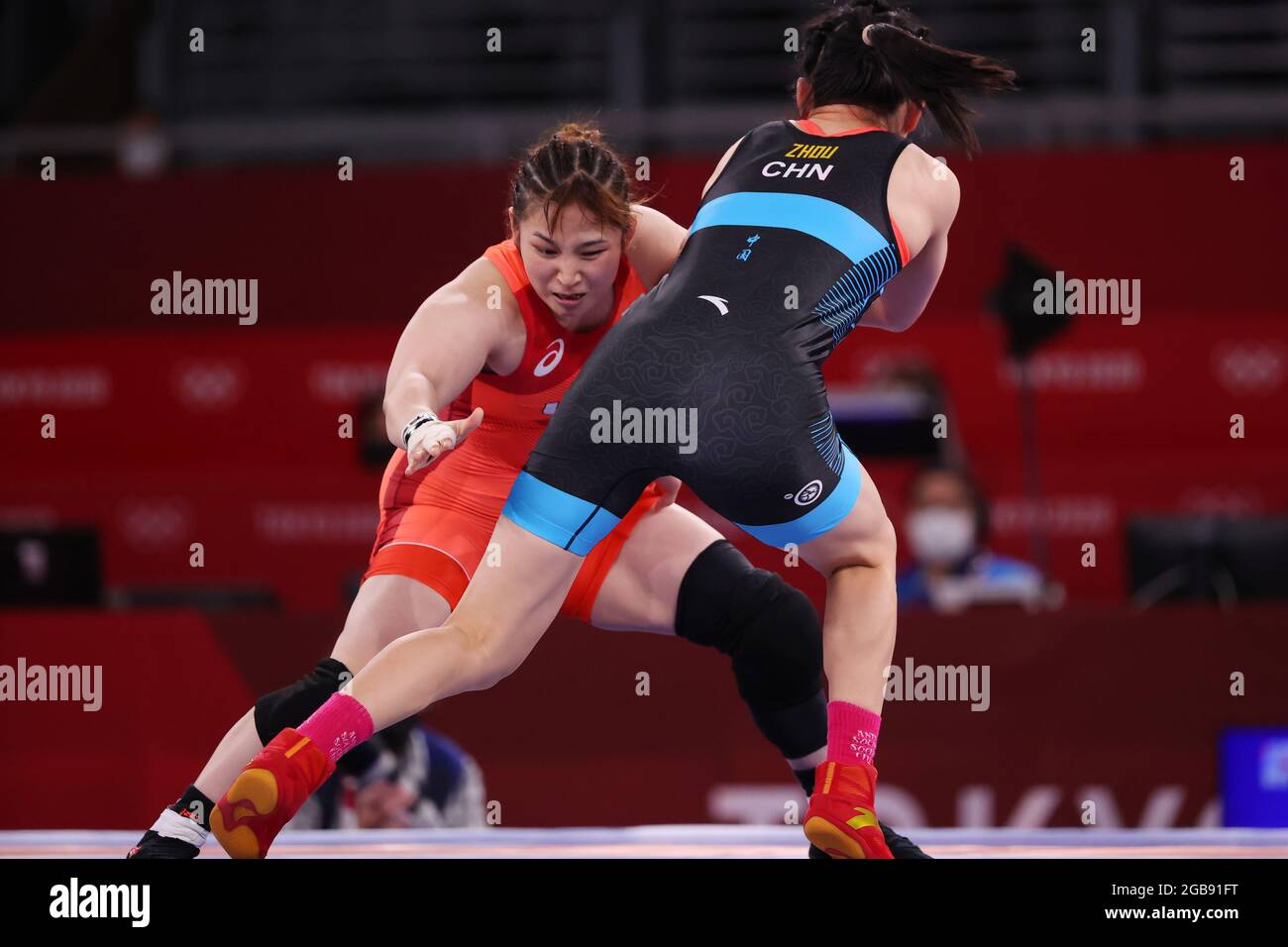 Tokyo, Japan. 3rd Aug, 2021. Sara Dosho (JPN) Wrestling Women's