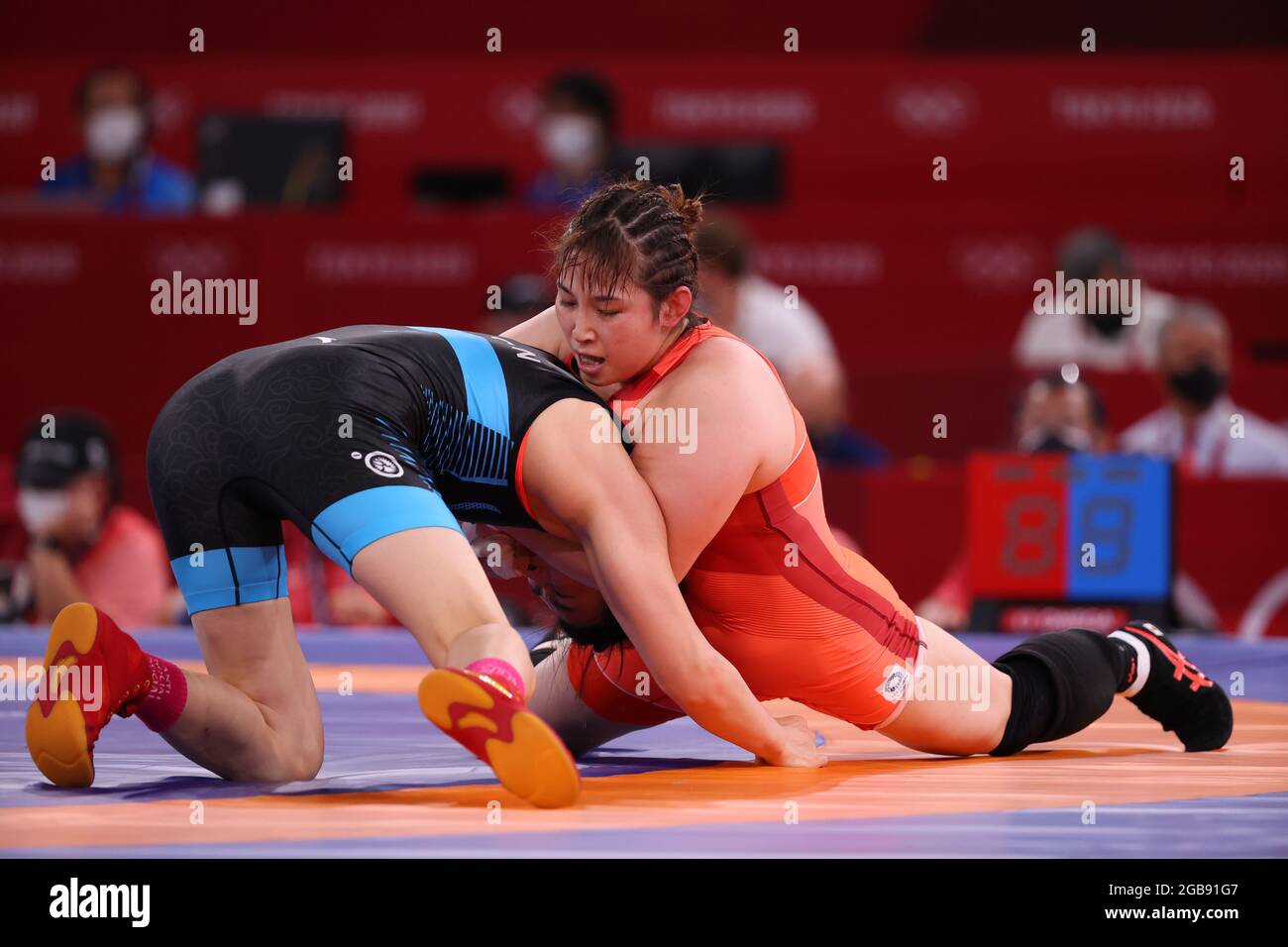 Tokyo, Japan. 3rd Aug, 2021. Sara Dosho (JPN) Wrestling Women's