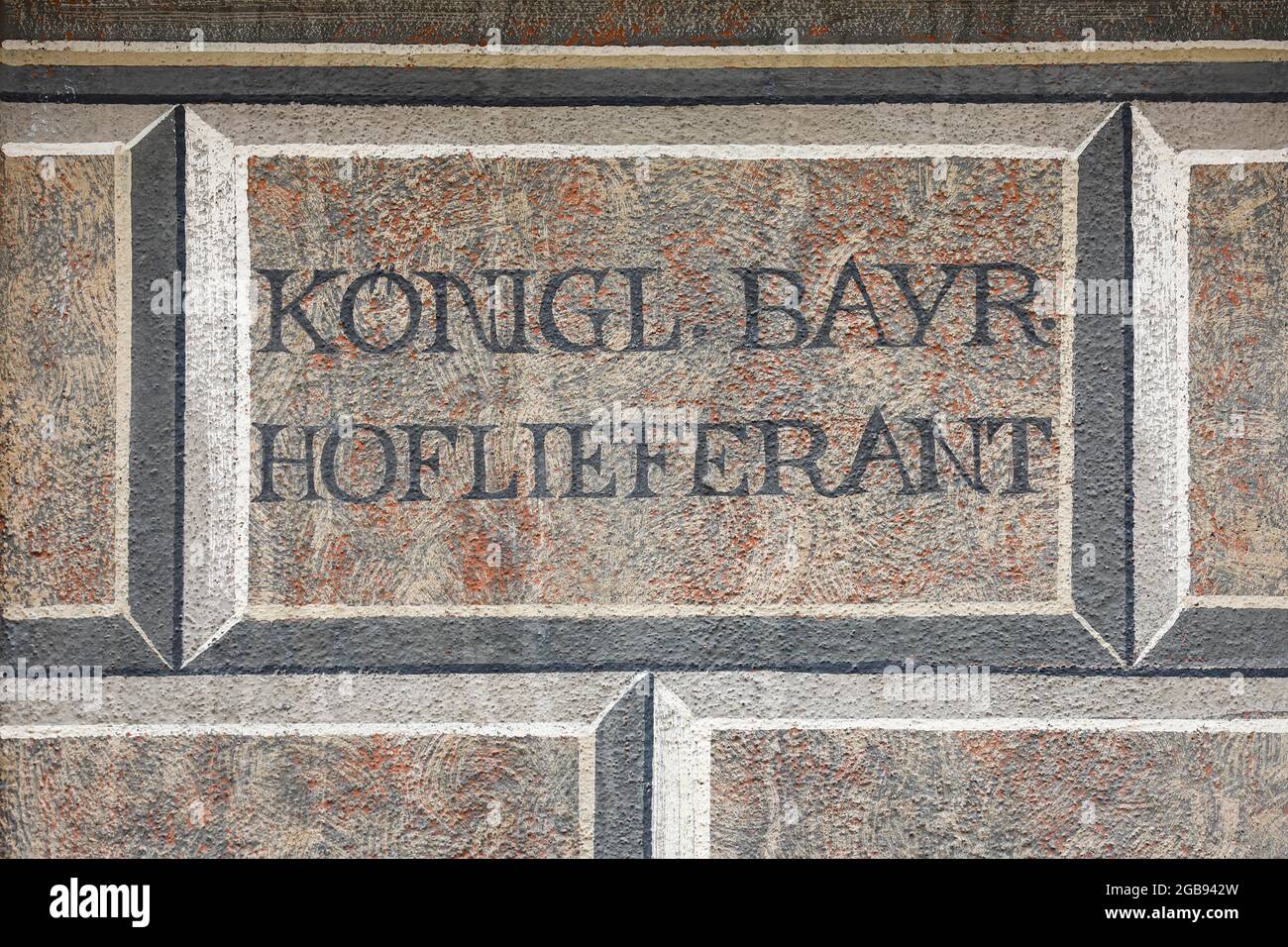 Historic town pharmacy from 1547, royal Bavarian purveyor to the court