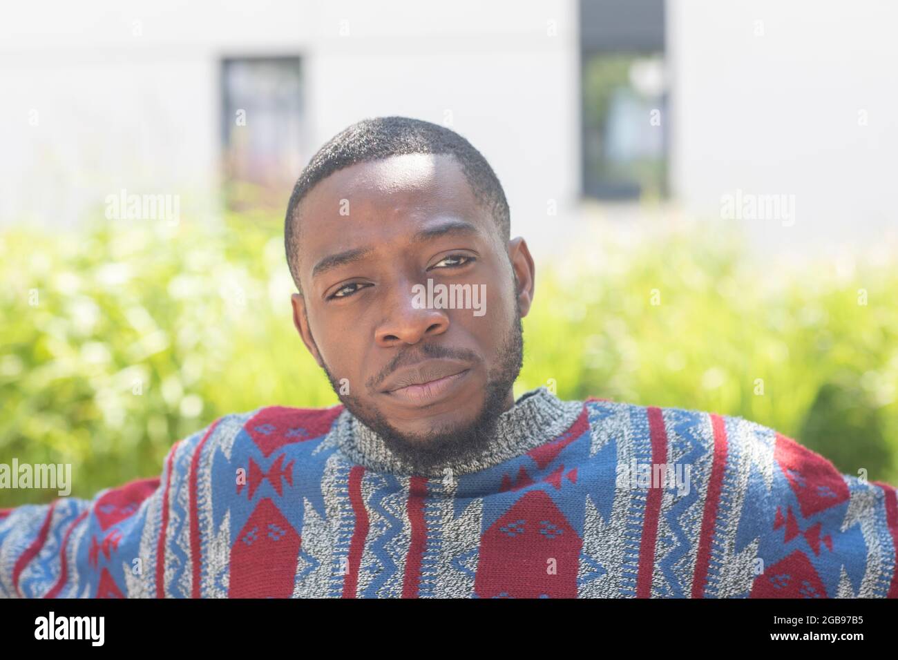 African poncho hi-res stock photography and images - Alamy