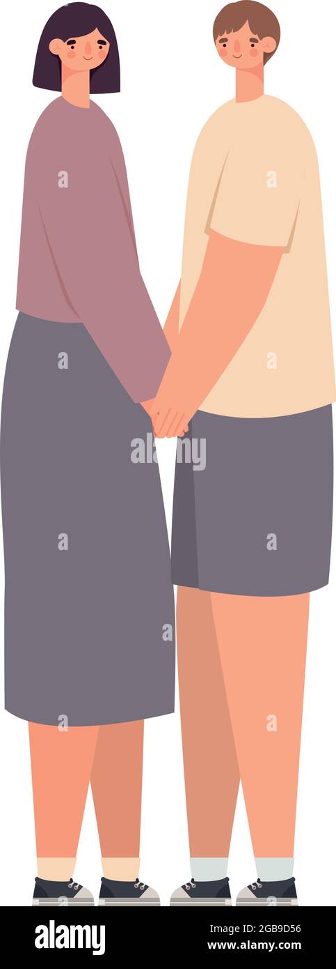 hugging couple design Stock Vector Image & Art - Alamy