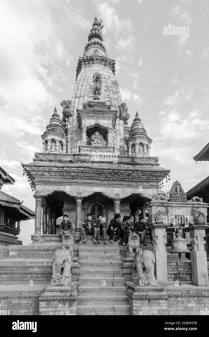 Kathmandu Black and White Stock Photos & Images Alamy