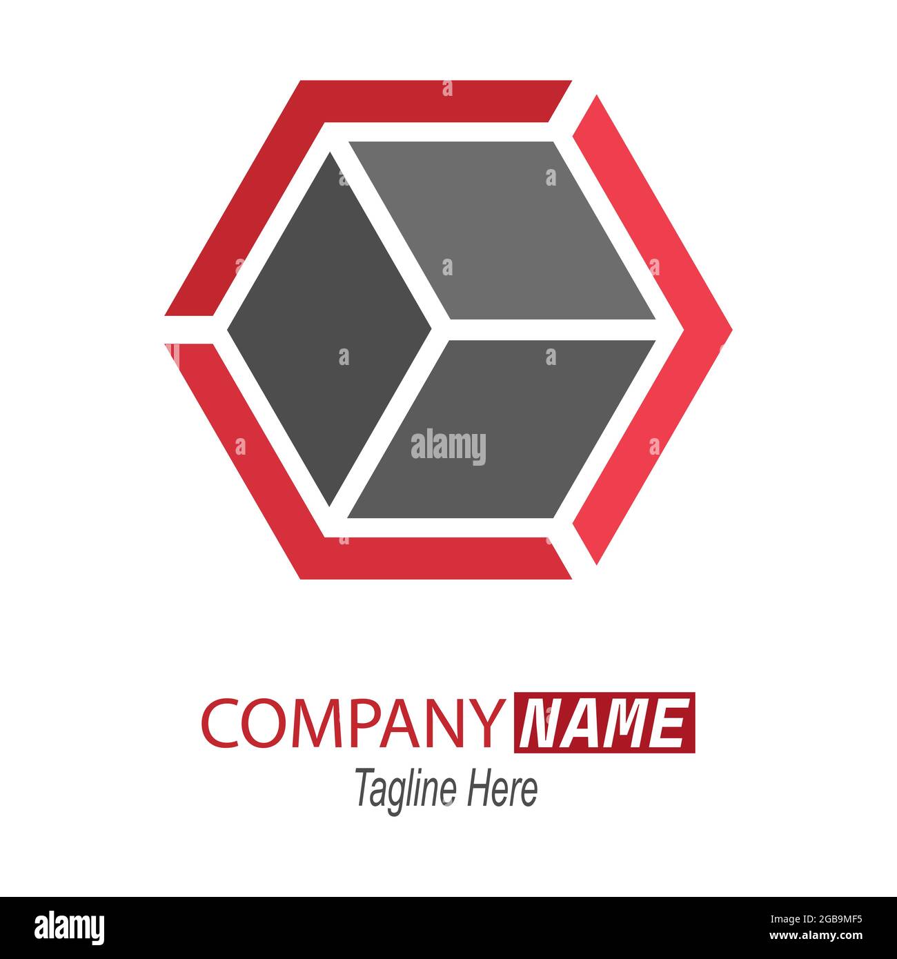 vector cube icon for a logo, sticker or brand for websites ...
