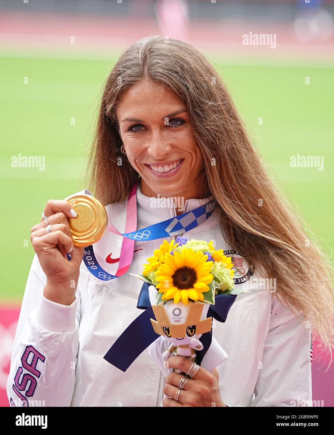 Tokyo, Japan. 03rd Aug, 2021. Athletics Olympics, discus throw, women, final, at the Olympic