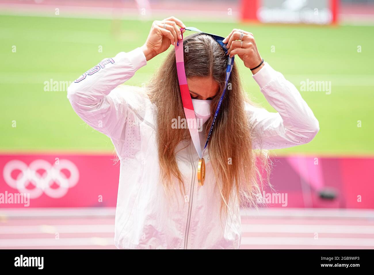 Tokyo, Japan. 03rd Aug, 2021. Athletics Olympics, discus throw, women