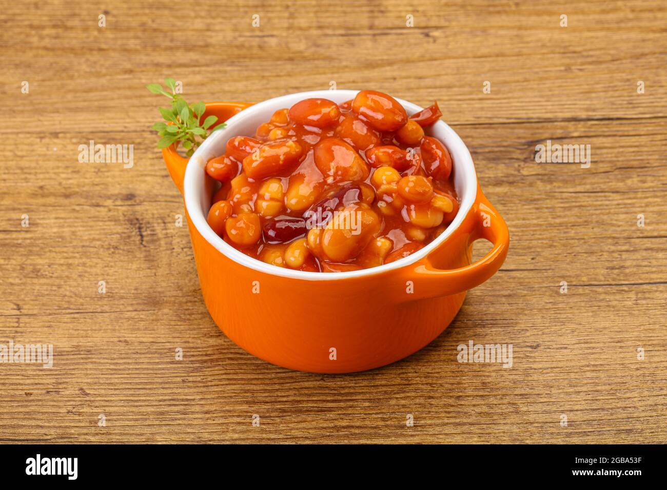 Baked various kidney in tomato sauce Stock Photo - Alamy