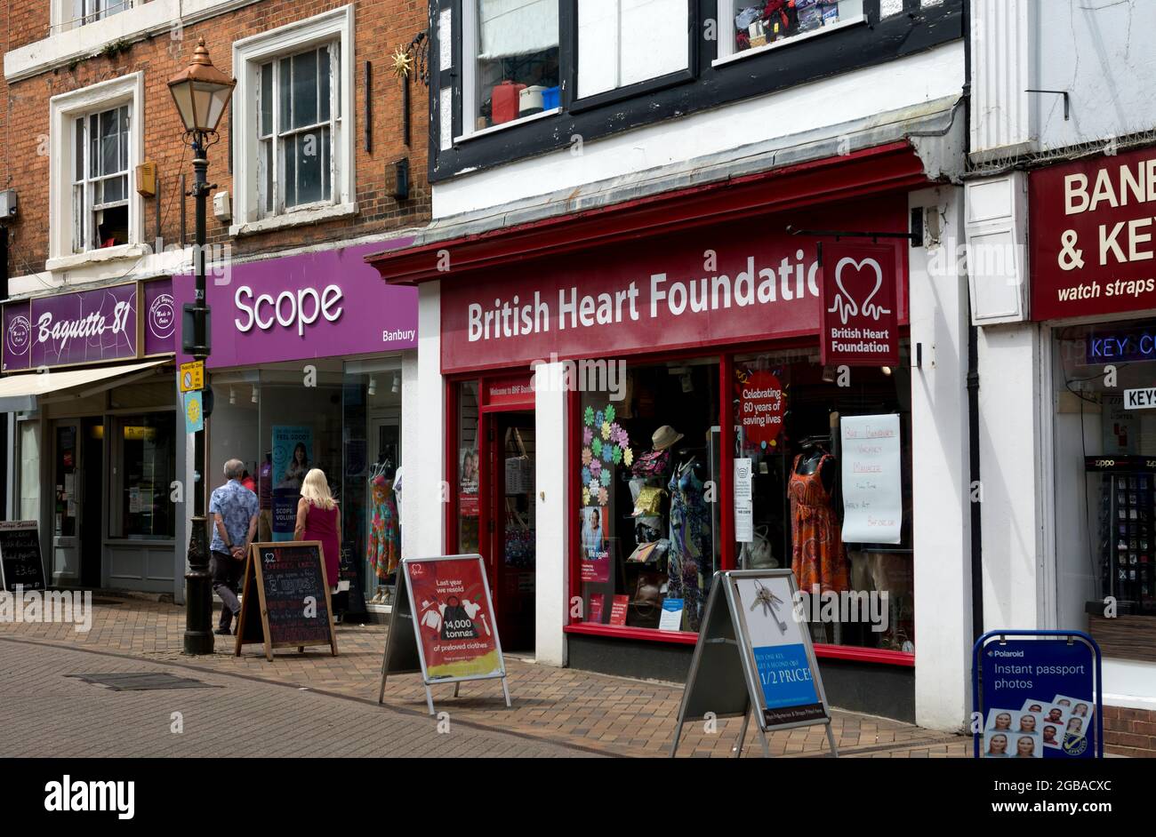 Banbury high street hires stock photography and images Alamy