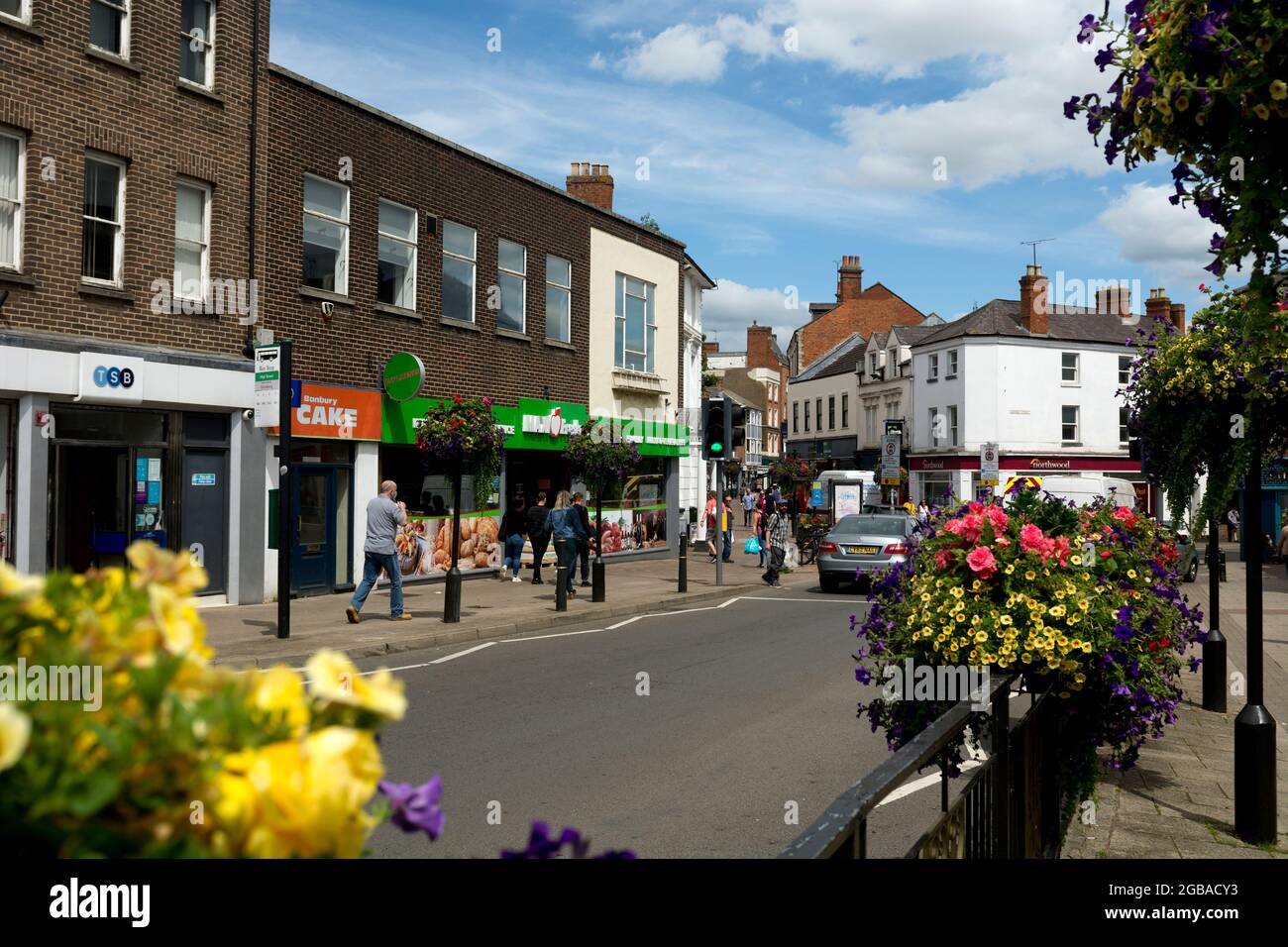 Banbury high street hires stock photography and images Alamy