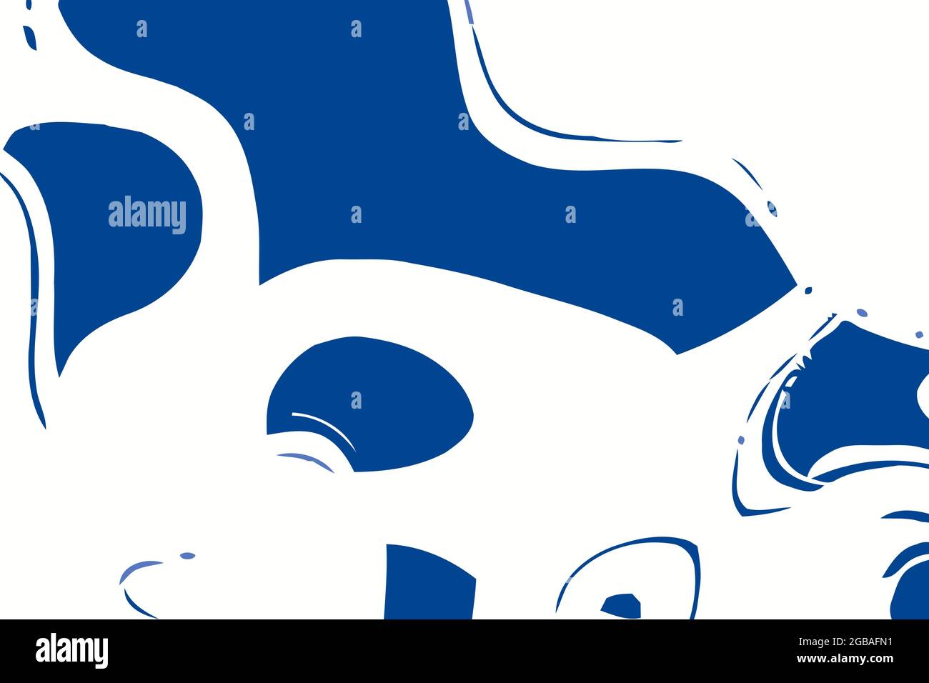 Blue and white background. Abstract vector. Moving waves design. Fluid ...