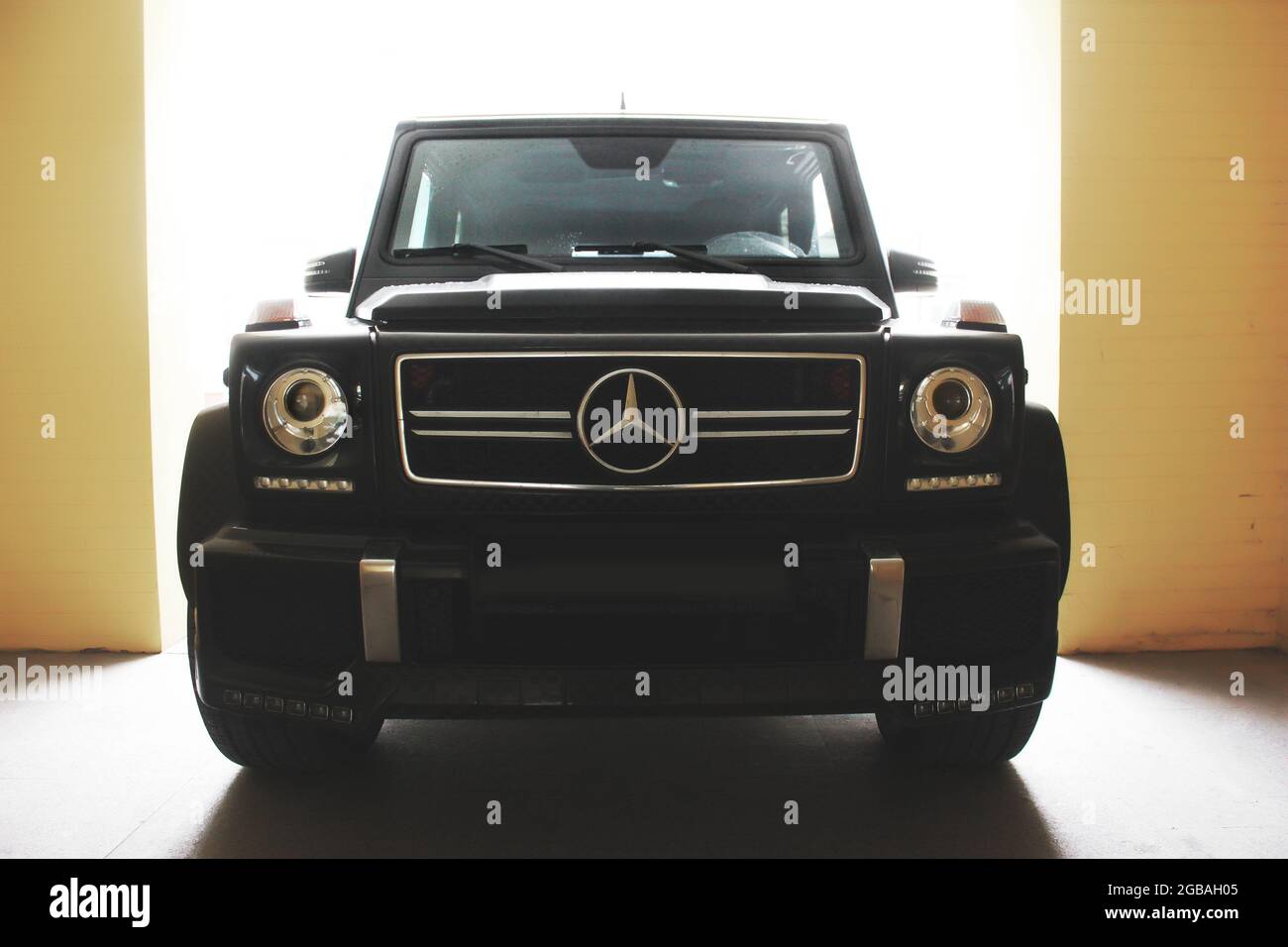 mercedes g55 amg high resolution stock photography and images alamy