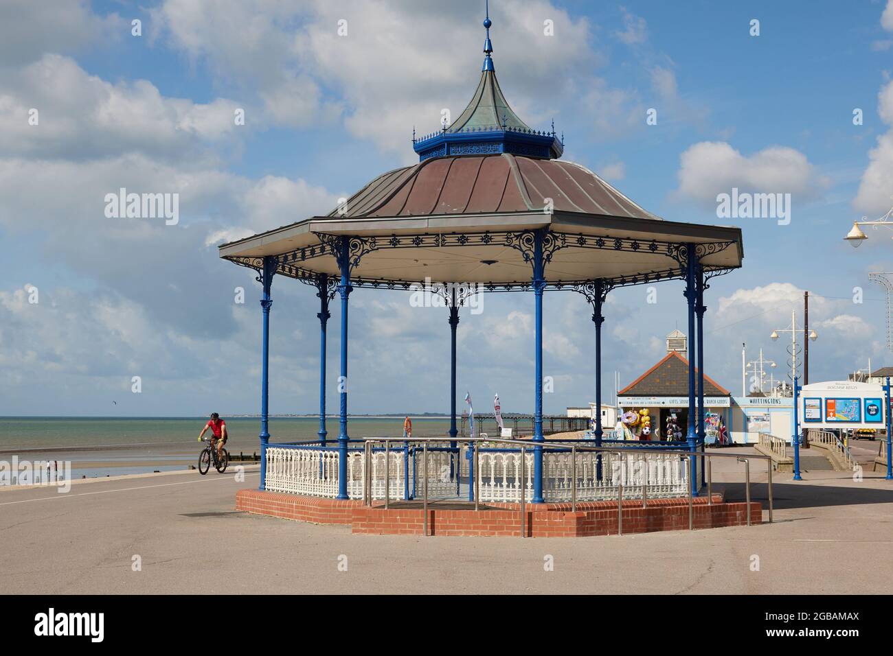 Bandstand of Bognor Regis seen on the seafront in summer 2021 Stock Photo Alamy