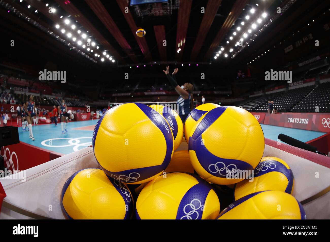 TokyoJapan August 2, 2021, Tokyo2020 Olympic Games, Women's Volleyball