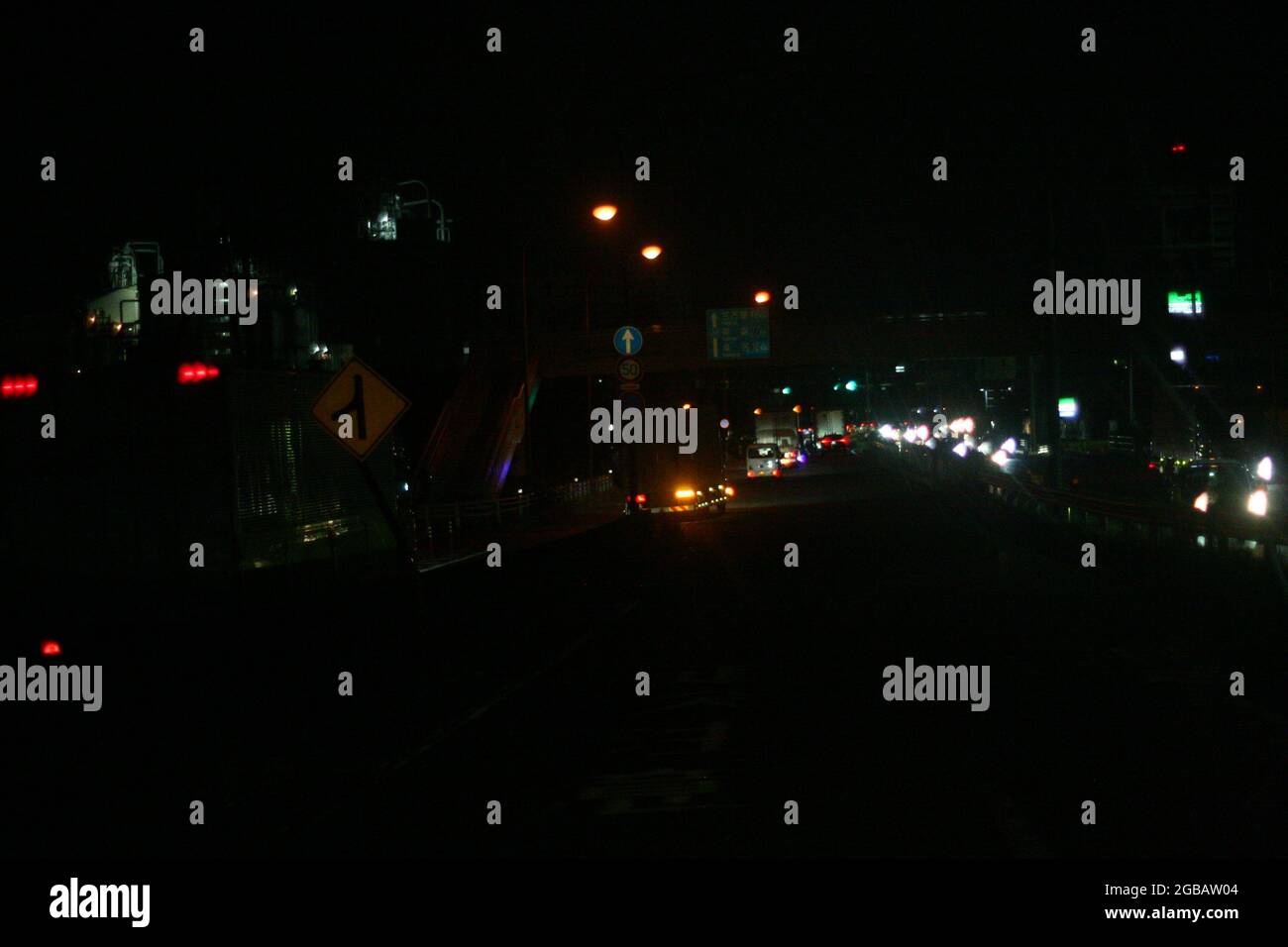 Japan National Route 1, 25 & 23 Stock Photo Alamy