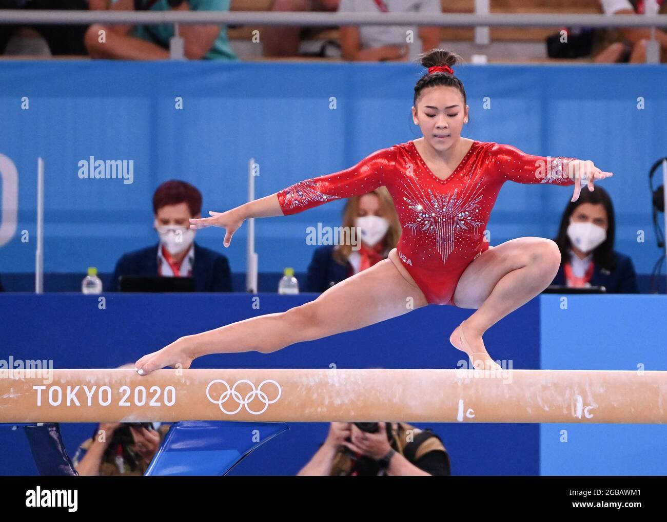 Tokyo, Japan. 03rd Aug, 2021. Gymnastics Olympics, balance beam, women