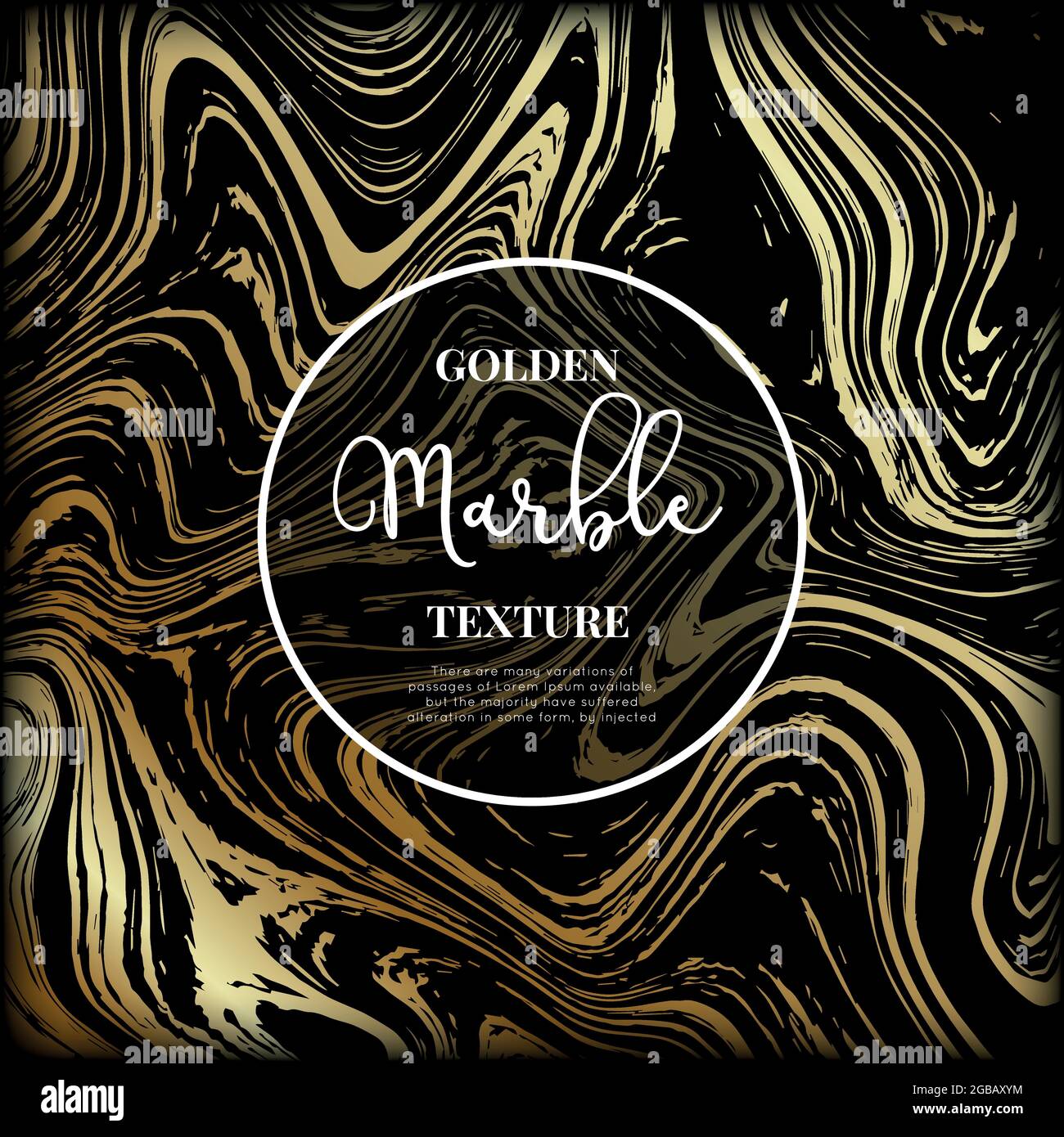 Marble gold and black texture. Abstract modern vector background Stock ...
