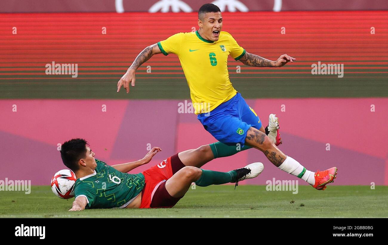 Tokyo 2020 Olympics Soccer Football Men Semifinal Mexico v
