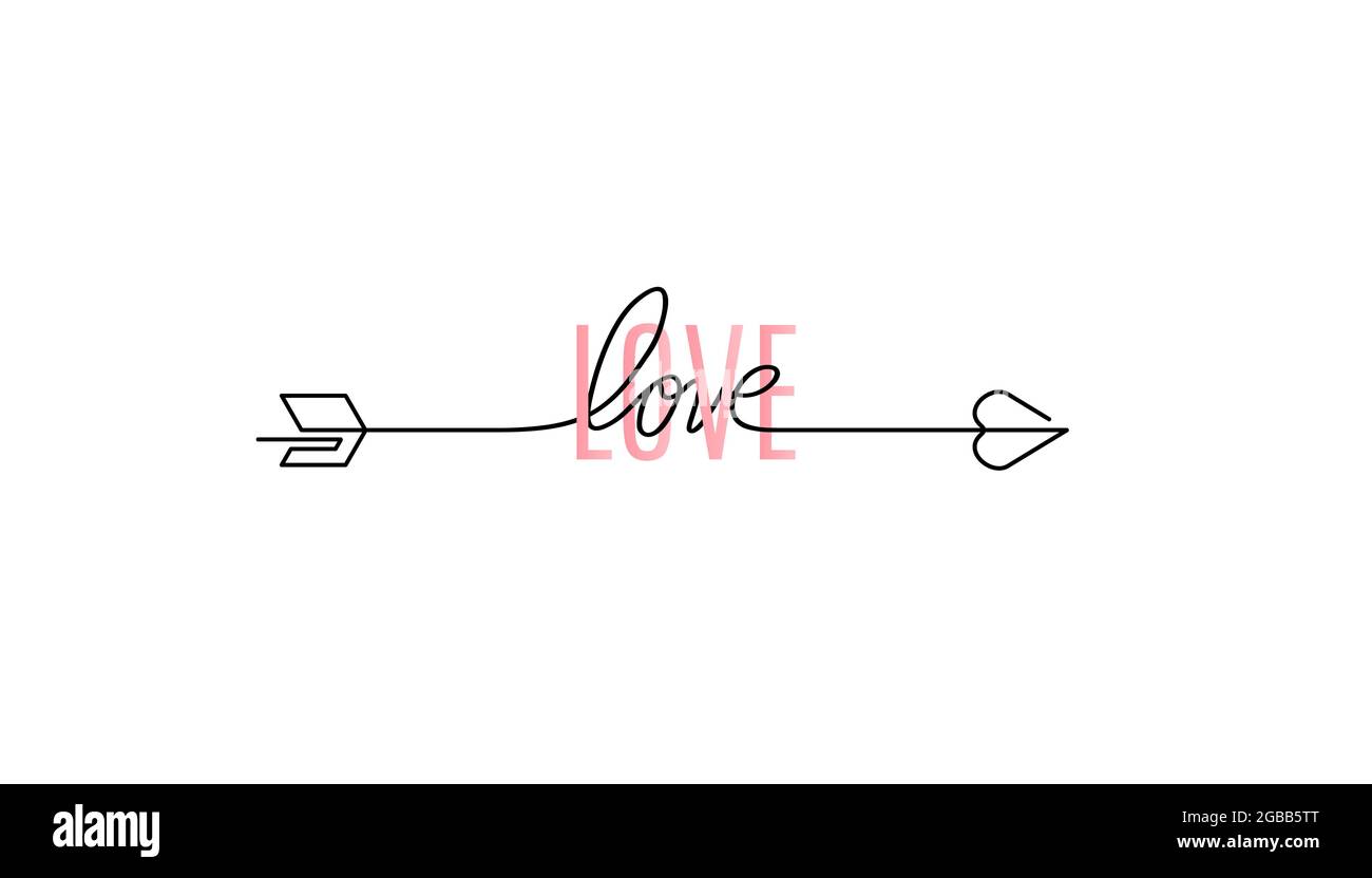 Happy Valentines Day lettering isolated on white background vector ...