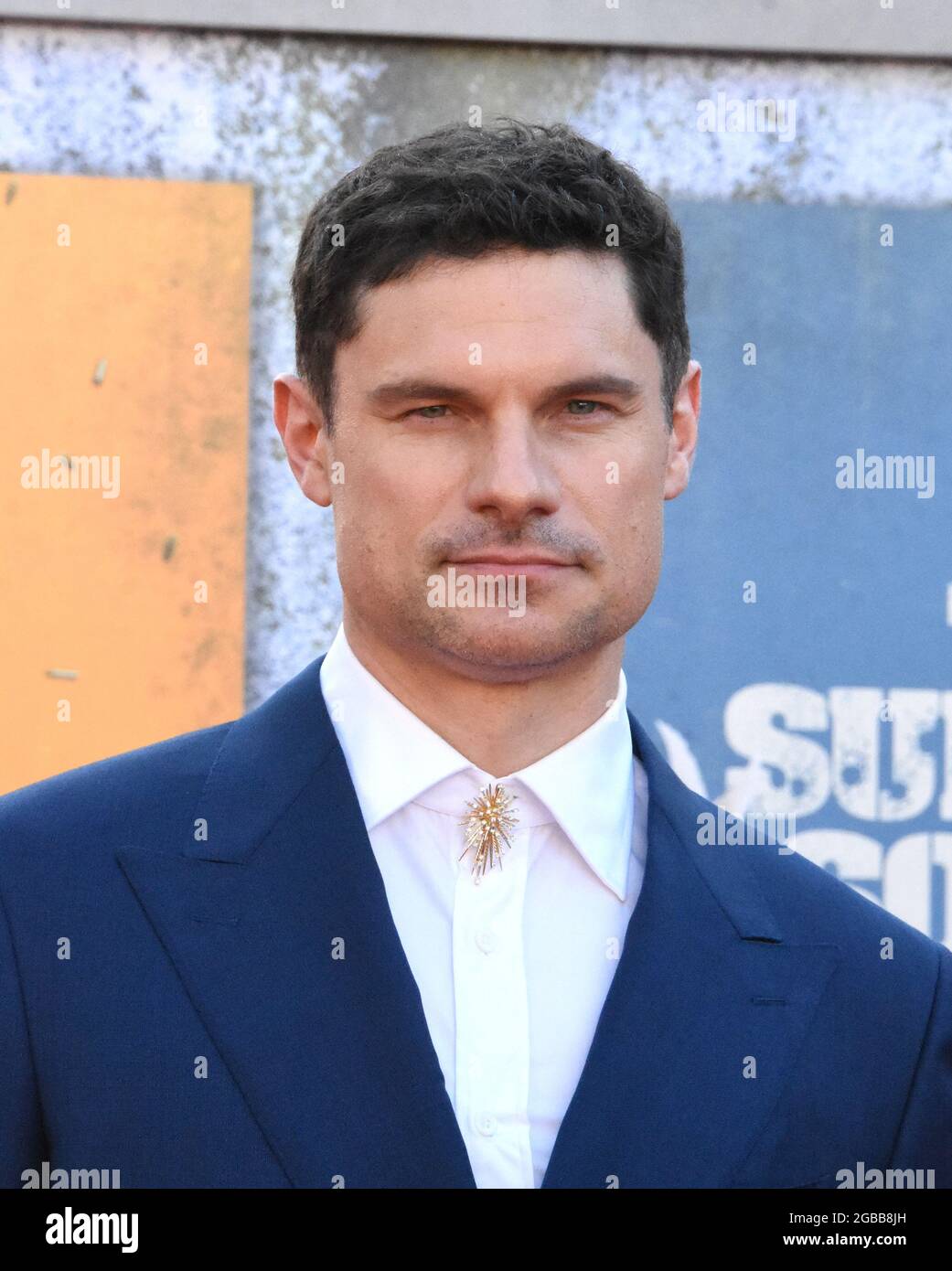 Los Angeles, California, USA 2nd August 2021 Actor Flula Borg attends Warner Bros. Premiere of 'The Suicide Squad' at Regency Village Theatre on August 2, 2021 in Los Angeles, California, USA. Photo by Barry King/Alamy Live News Stock Photo