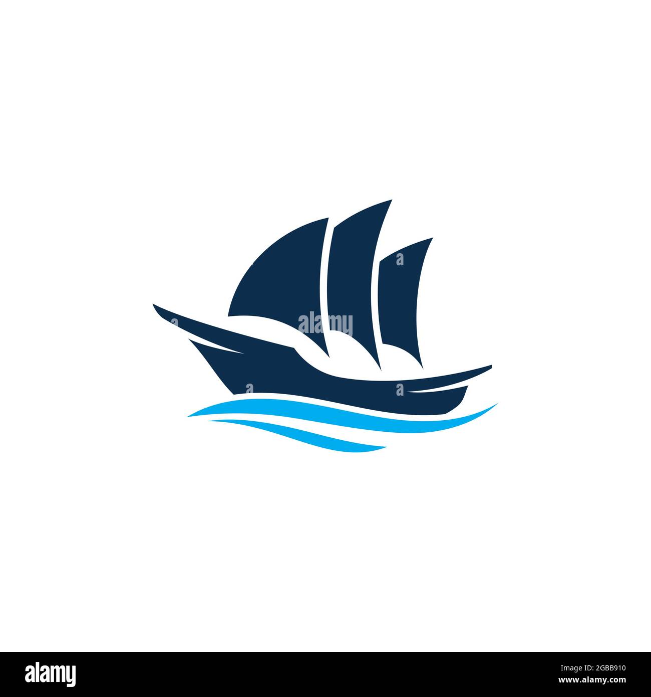 Cruise ship Logo Template vector icon illustration design Stock Vector ...
