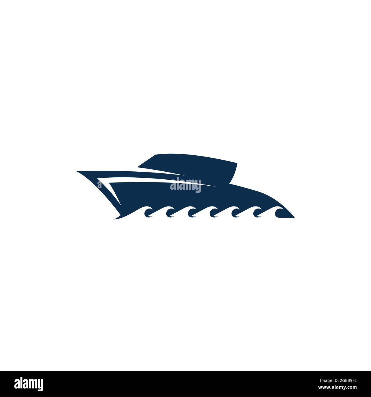 Cruise ship Logo Template vector icon illustration design Stock Vector ...