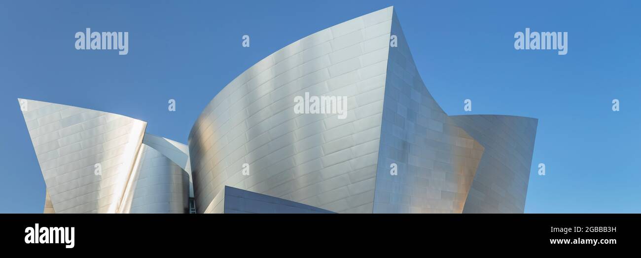 Walt Disney Concert Hall, Architect Frank Gehry, Los Angeles, California, United States of America, North America Stock Photo