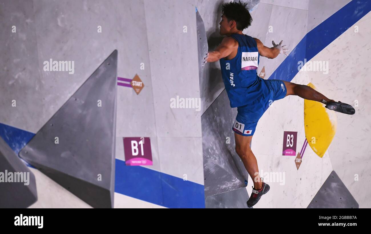 Tokyo 2020 Olympics Sport Climbing Men's Combined Qualification