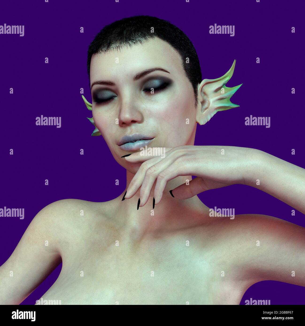 Toosa Greek sea nymph Stock Photo - Alamy