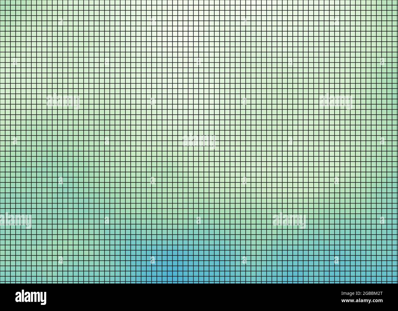 Abstract Geometrical color pixel generative art illustration Stock ...