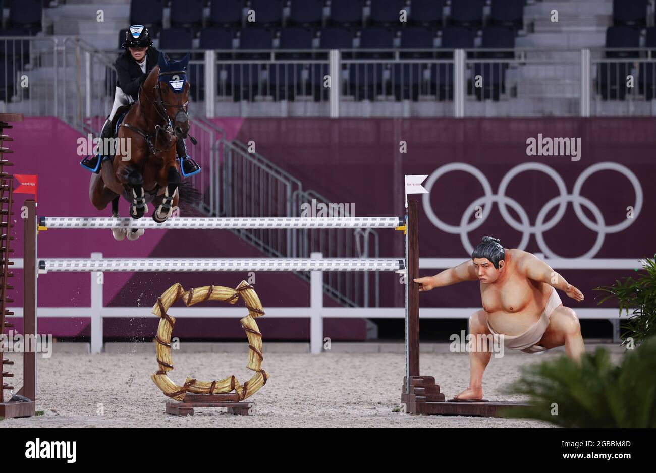 Tokio Japan 03rd Aug 2021 Equestrian Sport Jumping Olympics tokio-japan-03rd-aug-2021-equestrian-sport-jumping-olympics