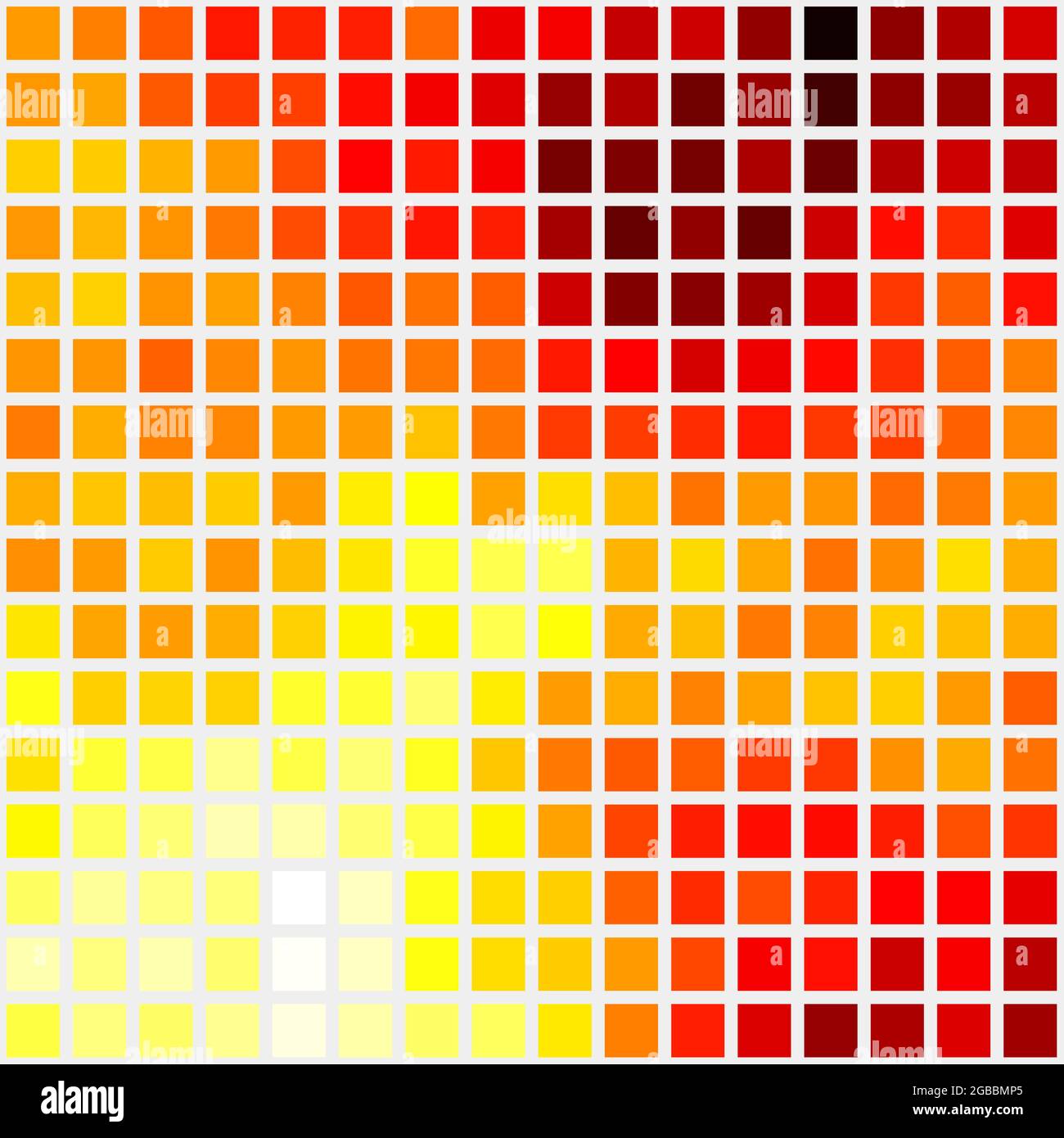 Abstract Geometrical color pixel generative art illustration Stock ...