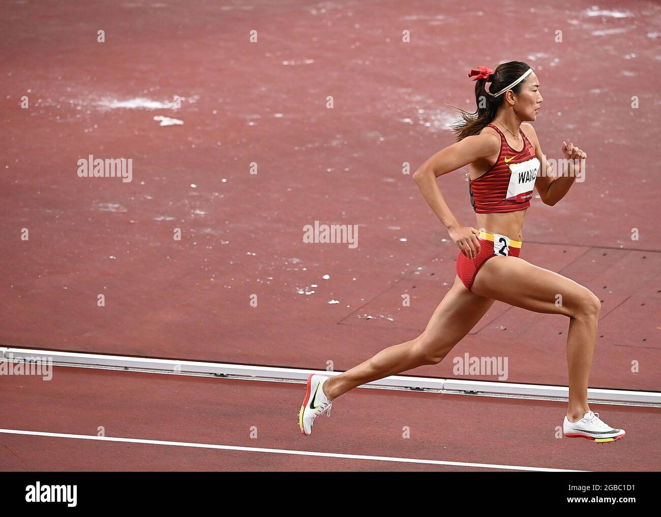 Tokyo, Japan. 3rd Aug, 2021. Wang Chunyu of China competes during the ...