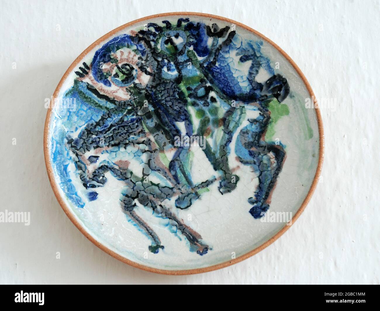 creative clay ceramic art ,shapes, forms, pieces Stock Photo