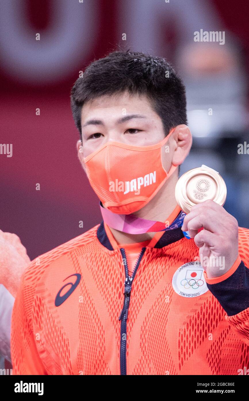 Shohei Yabiku (JPN), AUGUST 3, 2021 Wrestling Men's GrecoRoman
