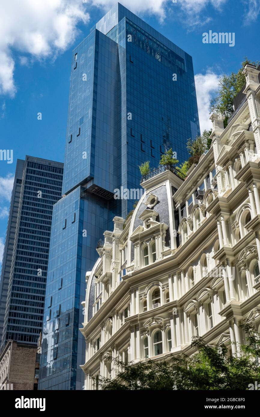 Gilsey House at 1200 Broadway on West 29th Street and the Virgin Hotel, NYC, USA Stock Photo
