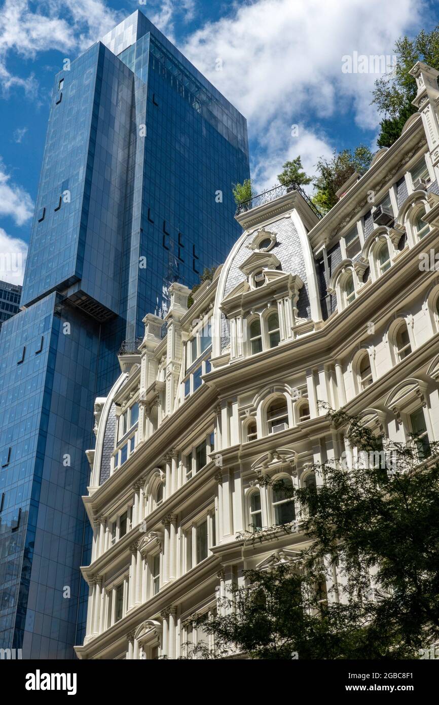 Gilsey House at 1200 Broadway on West 29th Street and the Virgin Hotel, NYC, USA Stock Photo