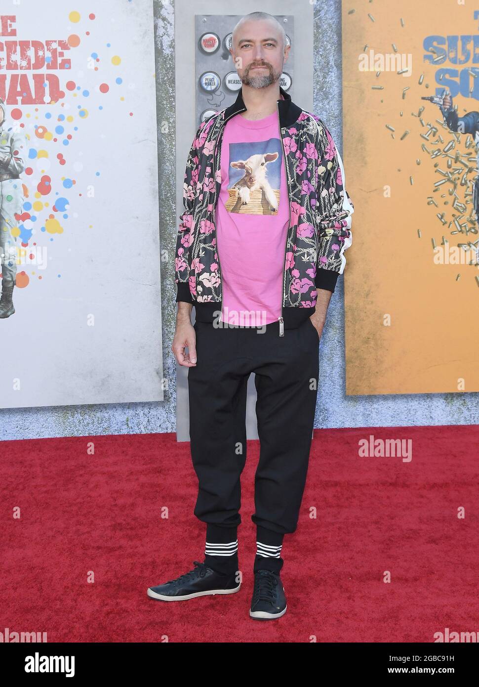 Sean Gunn arrives at THE SUICIDE SQUAD World Premiere held at the