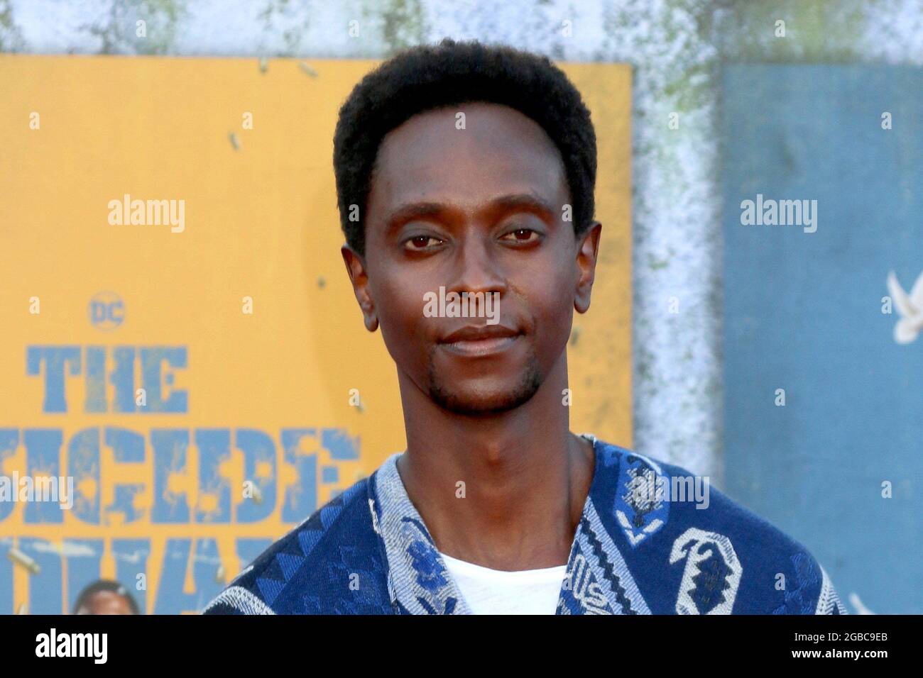 Edi Gathegi at arrivals for THE SUICIDE SQUAD Premiere, The Landmark Westwood, Los Angeles, CA August 2, 2021. Photo By: Priscilla Grant/Everett Collection Stock Photo